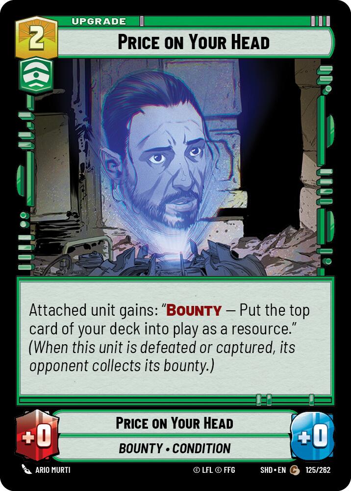 Price on Your Head (125/262) [Shadows of the Galaxy] | Tabernacle Games