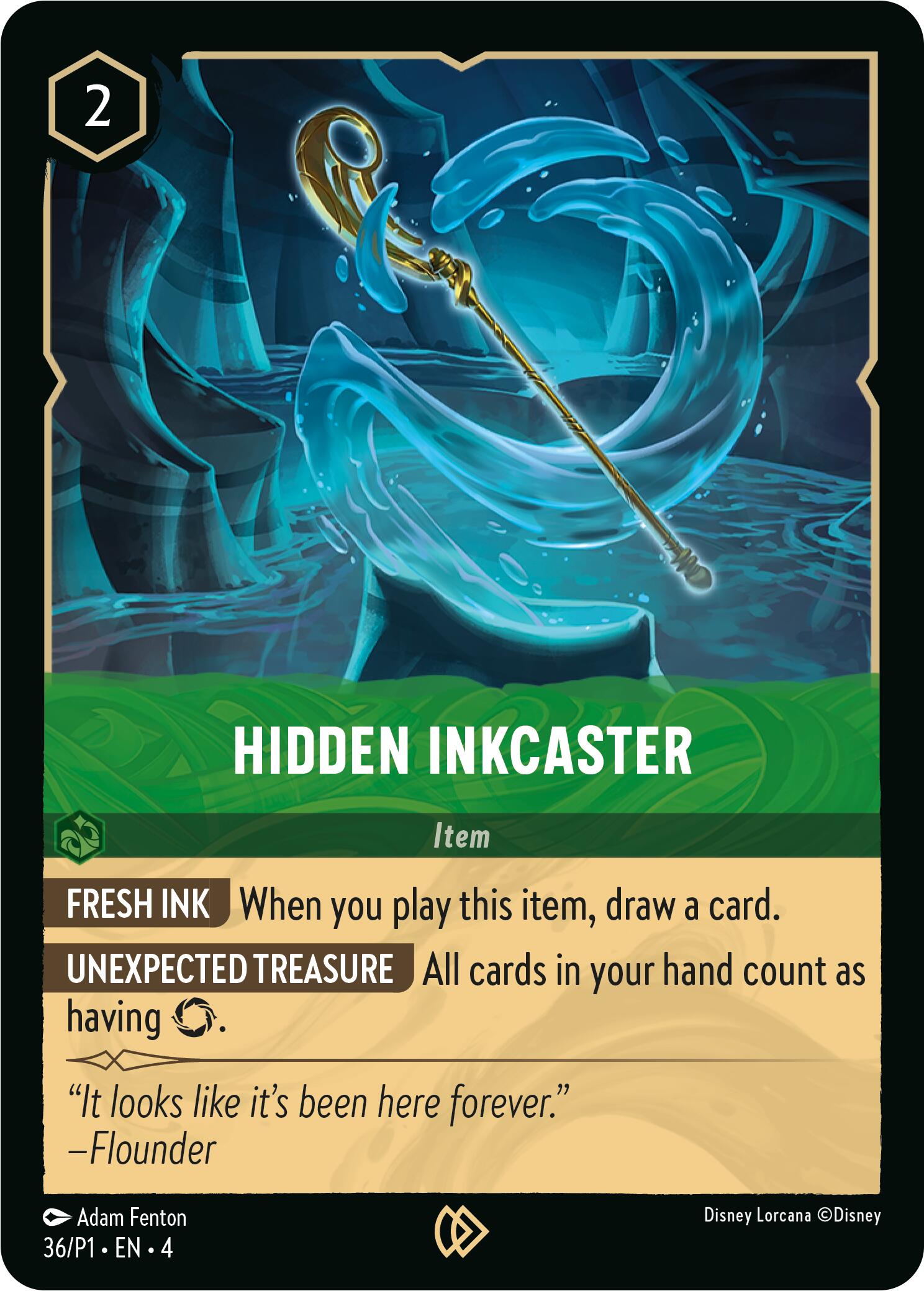 Hidden Inkcaster (36) [Promo Cards] | Tabernacle Games