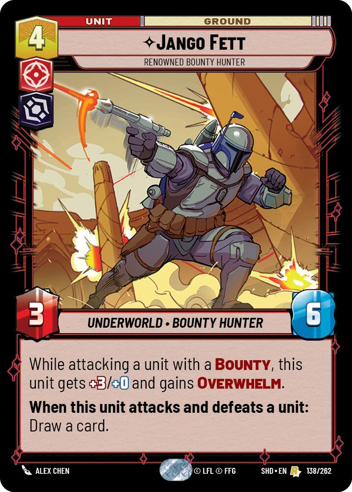 Jango Fett - Renowned Bounty Hunter (138/262) [Shadows of the Galaxy] | Tabernacle Games