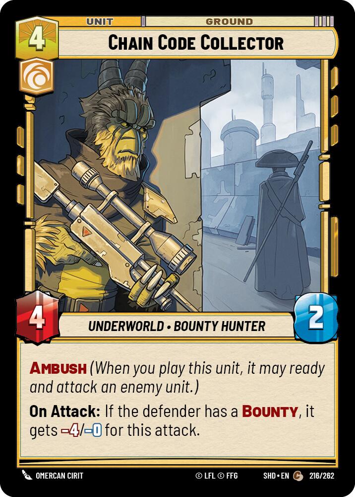 Chain Code Collector (216/262) [Shadows of the Galaxy] | Tabernacle Games