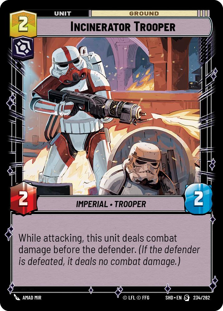 Incinerator Trooper (234/262) [Shadows of the Galaxy] | Tabernacle Games