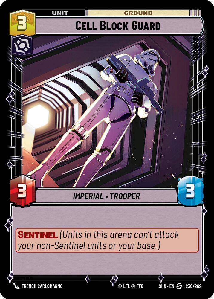 Cell Block Guard (238/262) [Shadows of the Galaxy] | Tabernacle Games