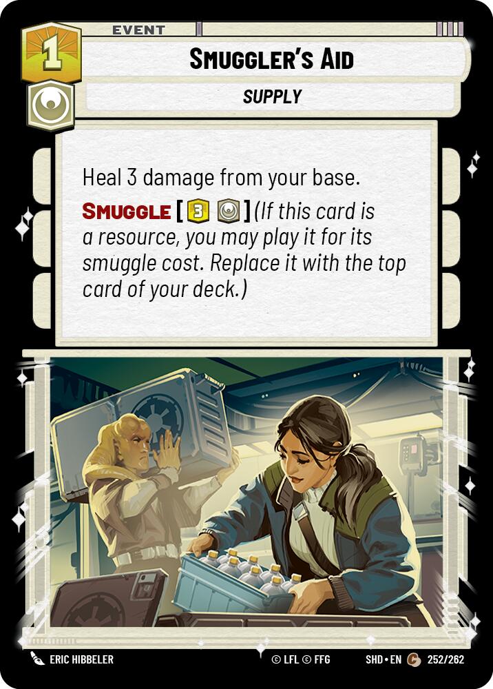 Smuggler's Aid (252/262) [Shadows of the Galaxy] | Tabernacle Games