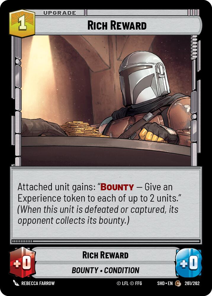 Rich Reward (261/262) [Shadows of the Galaxy] | Tabernacle Games