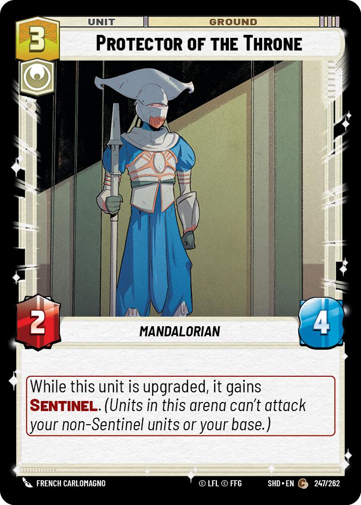 Protector of the Throne (247/262) [Shadows of the Galaxy] | Tabernacle Games