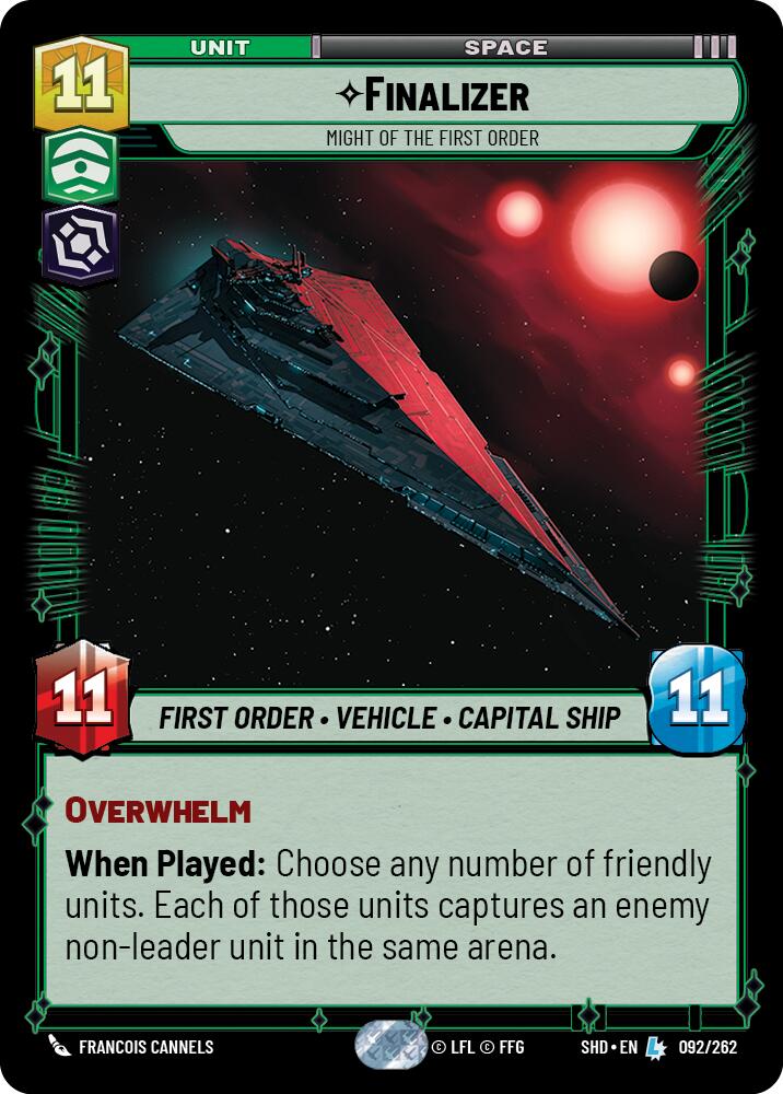 Finalizer - Might of the First Order (092/262) [Shadows of the Galaxy] | Tabernacle Games