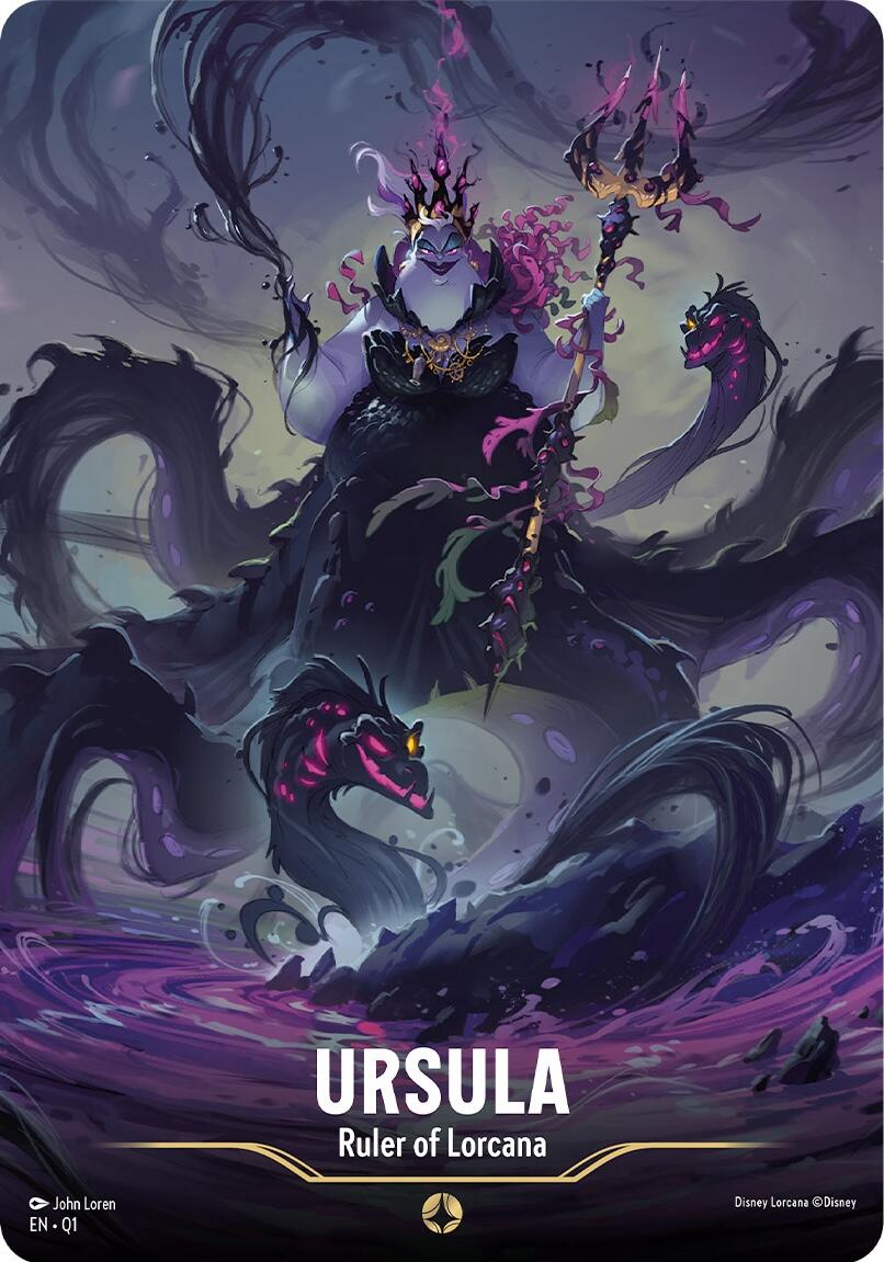 Ursula - Ruler of Lorcana (Oversized) [Illumineer's Quest: Deep Trouble] | Tabernacle Games