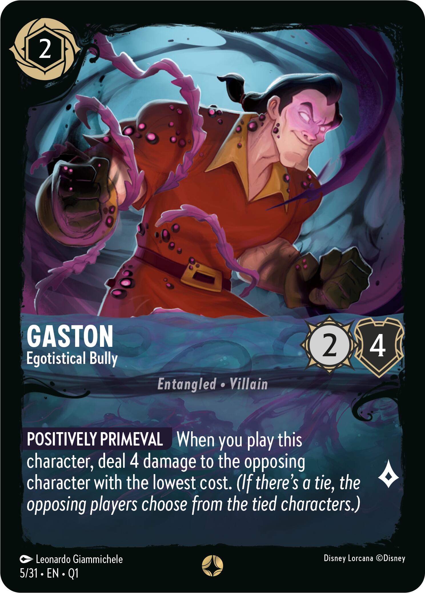 Gaston - Egotistical Bully (5/31) [Illumineer's Quest: Deep Trouble] | Tabernacle Games