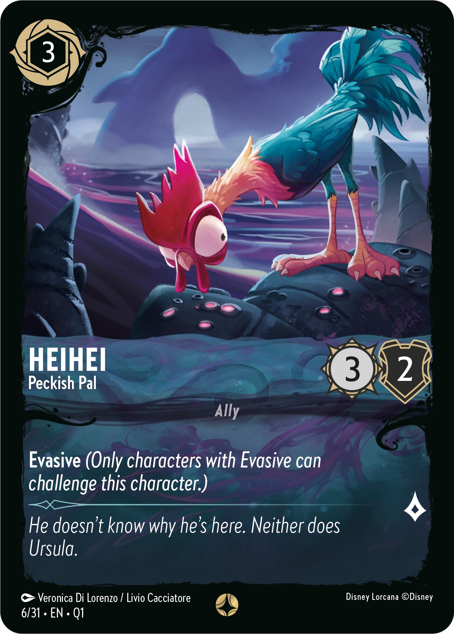 HeiHei - Peckish Pal (6/31) [Illumineer's Quest: Deep Trouble] | Tabernacle Games