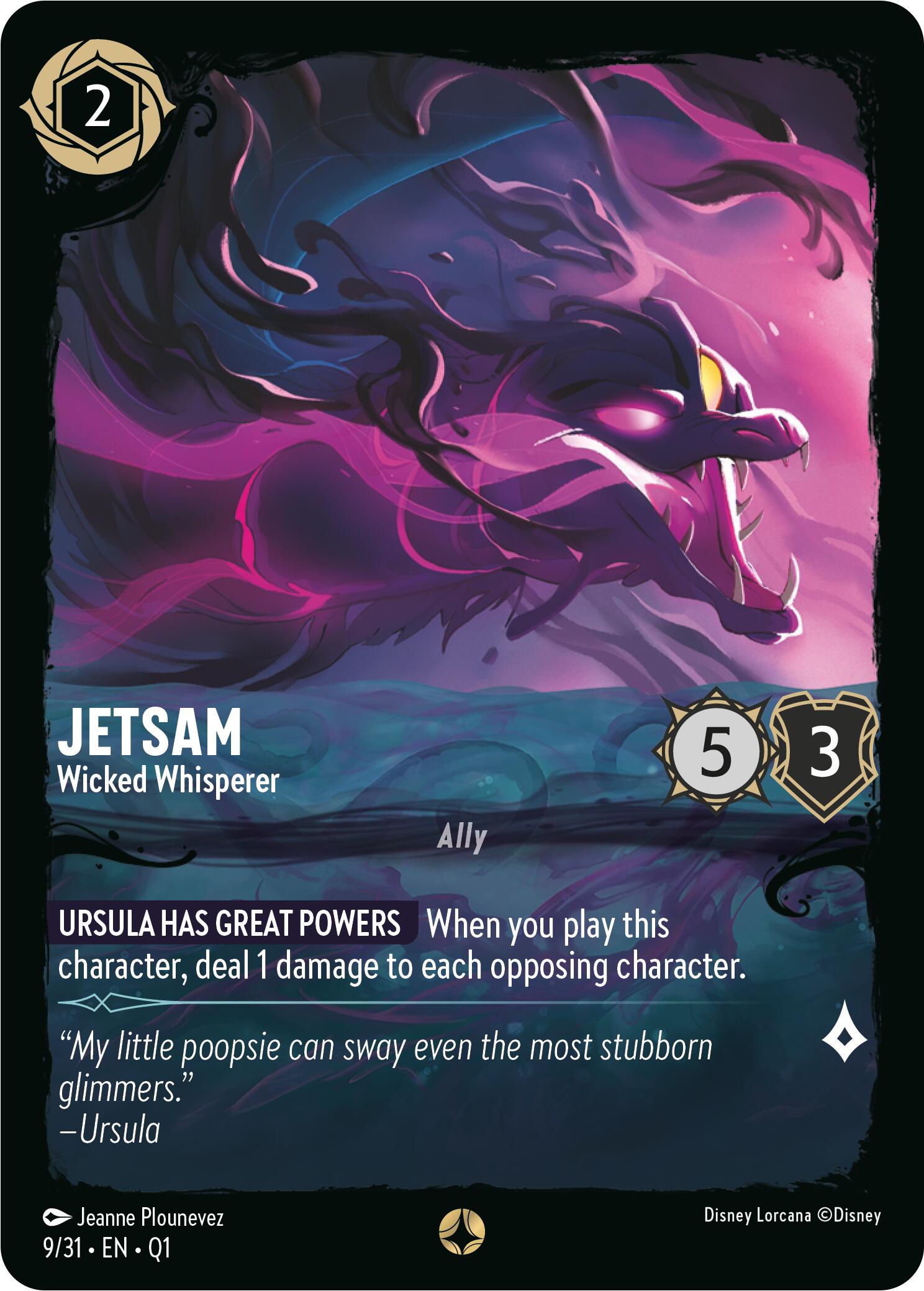 Jetsam - Wicked Whisperer (9/31) [Illumineer's Quest: Deep Trouble] | Tabernacle Games