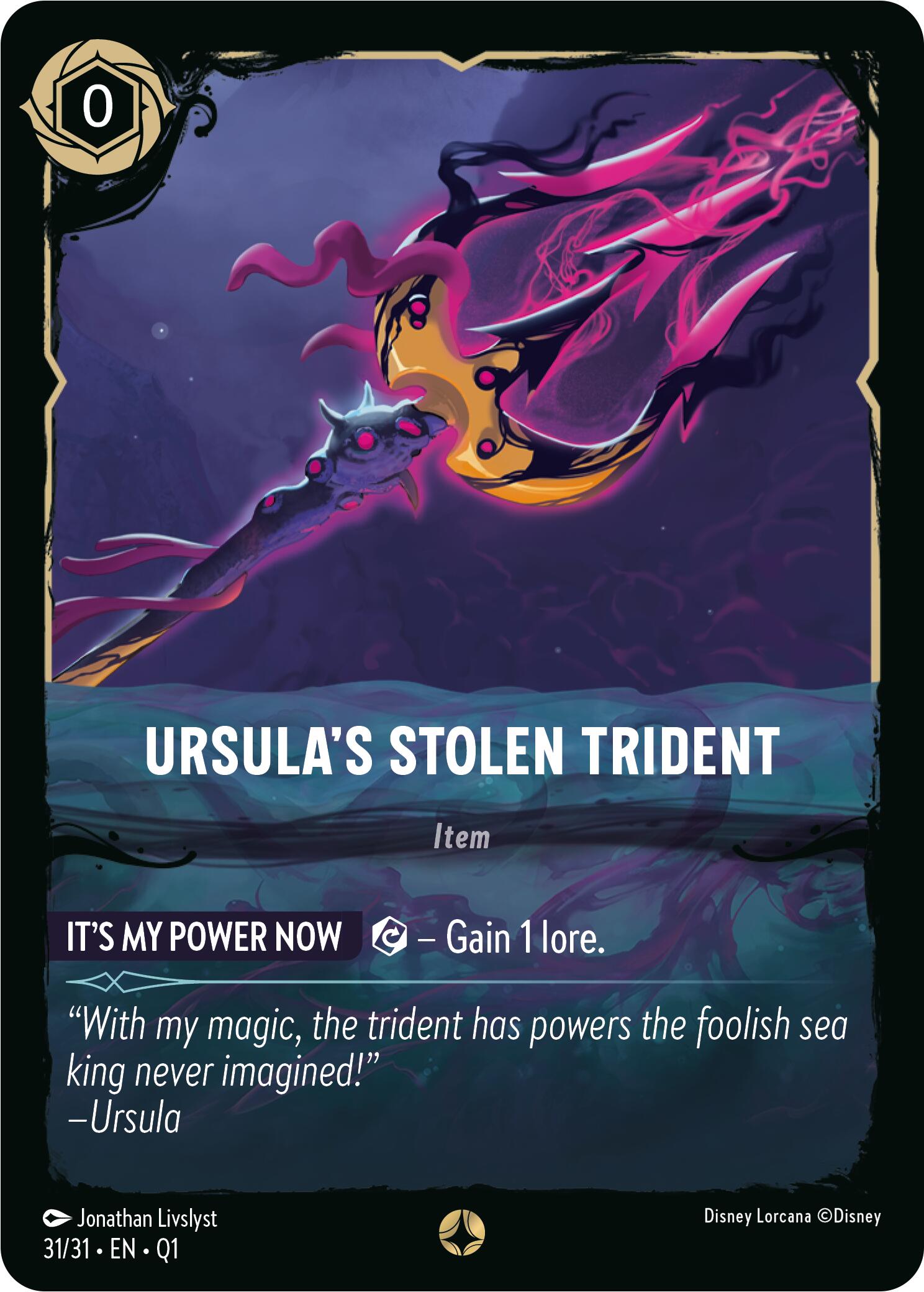 Ursula's Stolen Trident (31/31) [Illumineer's Quest: Deep Trouble] | Tabernacle Games