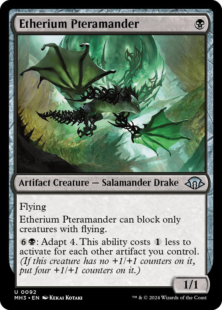 Etherium Pteramander [Modern Horizons 3] | Tabernacle Games