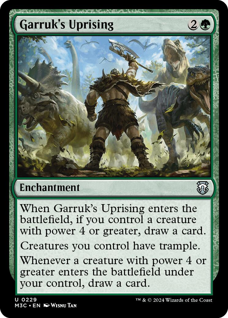 Garruk's Uprising [Modern Horizons 3 Commander] | Tabernacle Games