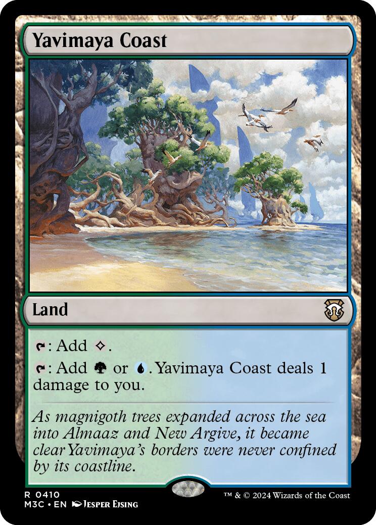 Yavimaya Coast [Modern Horizons 3 Commander] | Tabernacle Games