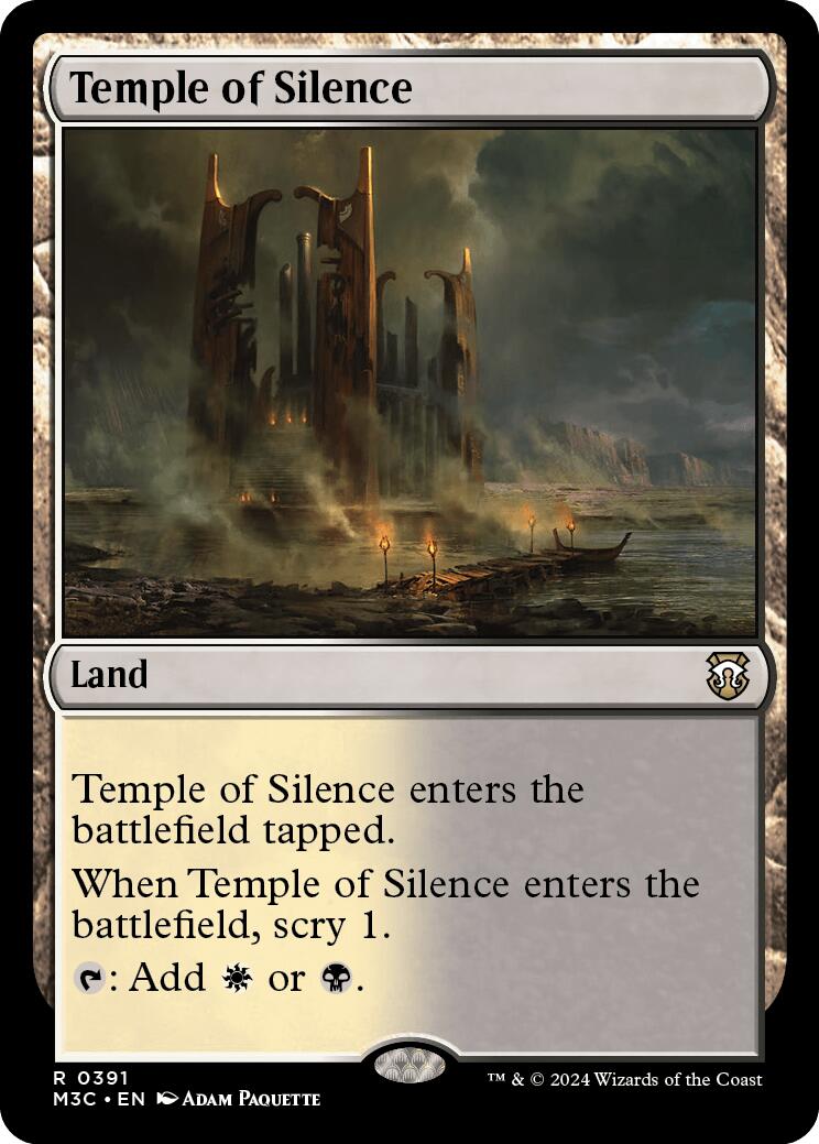 Temple of Silence [Modern Horizons 3 Commander] | Tabernacle Games