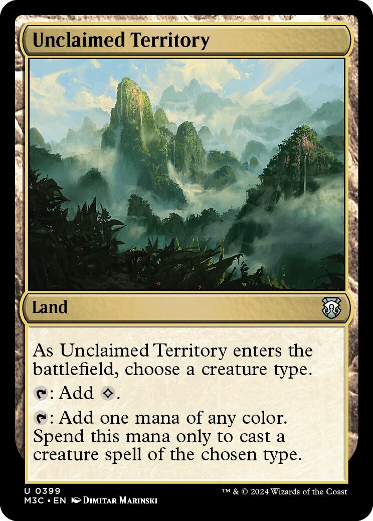 Unclaimed Territory [Modern Horizons 3 Commander] | Tabernacle Games