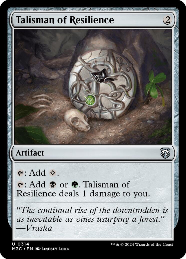 Talisman of Resilience [Modern Horizons 3 Commander] | Tabernacle Games