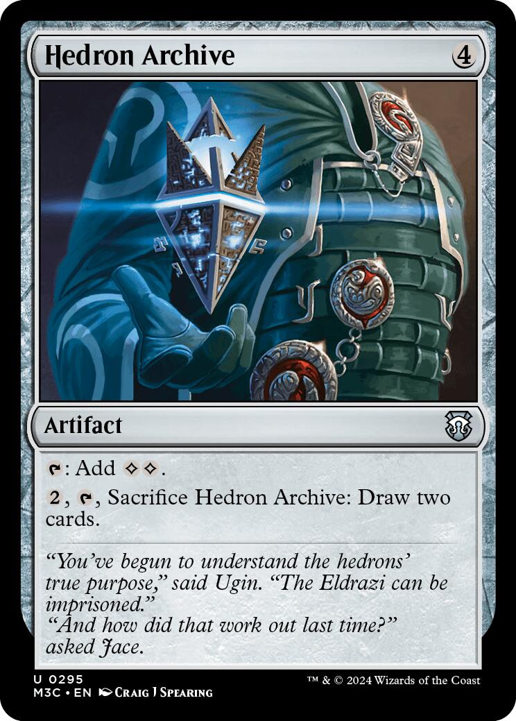 Hedron Archive [Modern Horizons 3 Commander] | Tabernacle Games