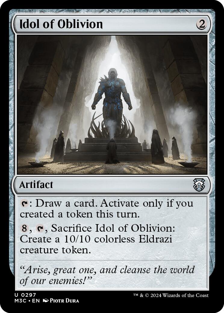 Idol of Oblivion [Modern Horizons 3 Commander] | Tabernacle Games