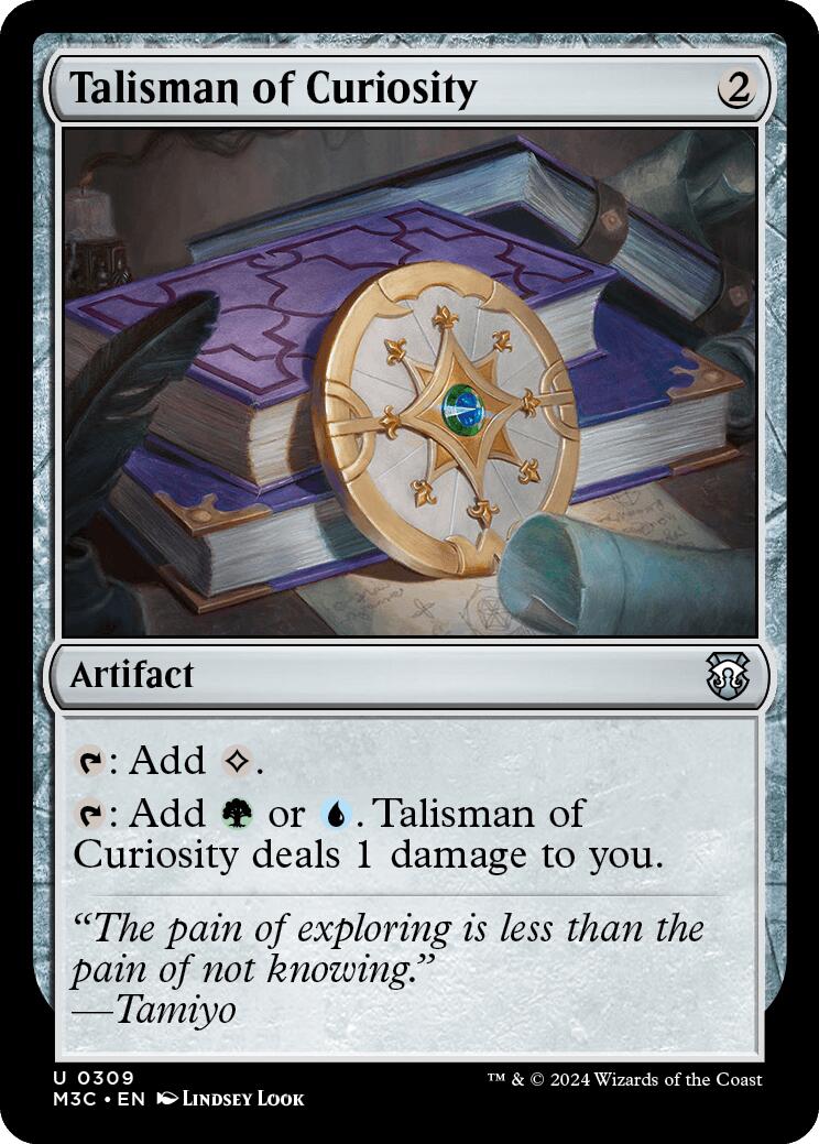 Talisman of Curiosity [Modern Horizons 3 Commander] | Tabernacle Games