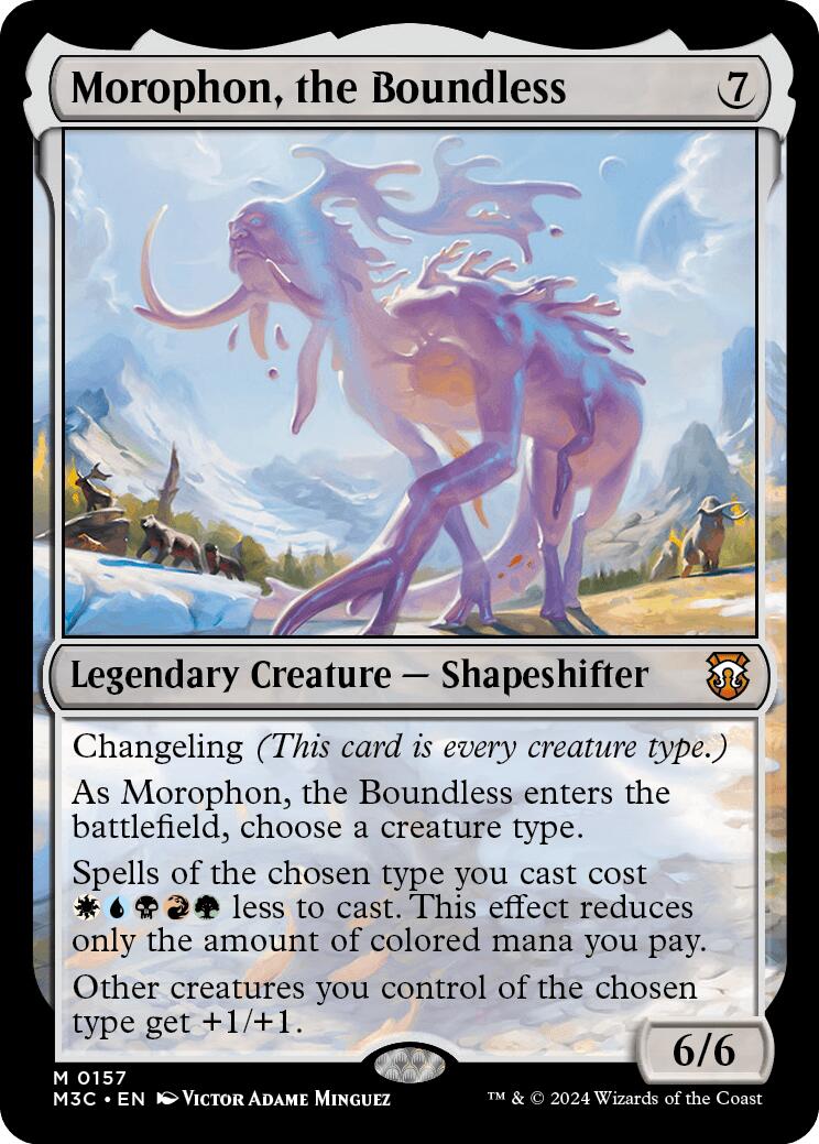 Morophon, the Boundless [Modern Horizons 3 Commander] | Tabernacle Games