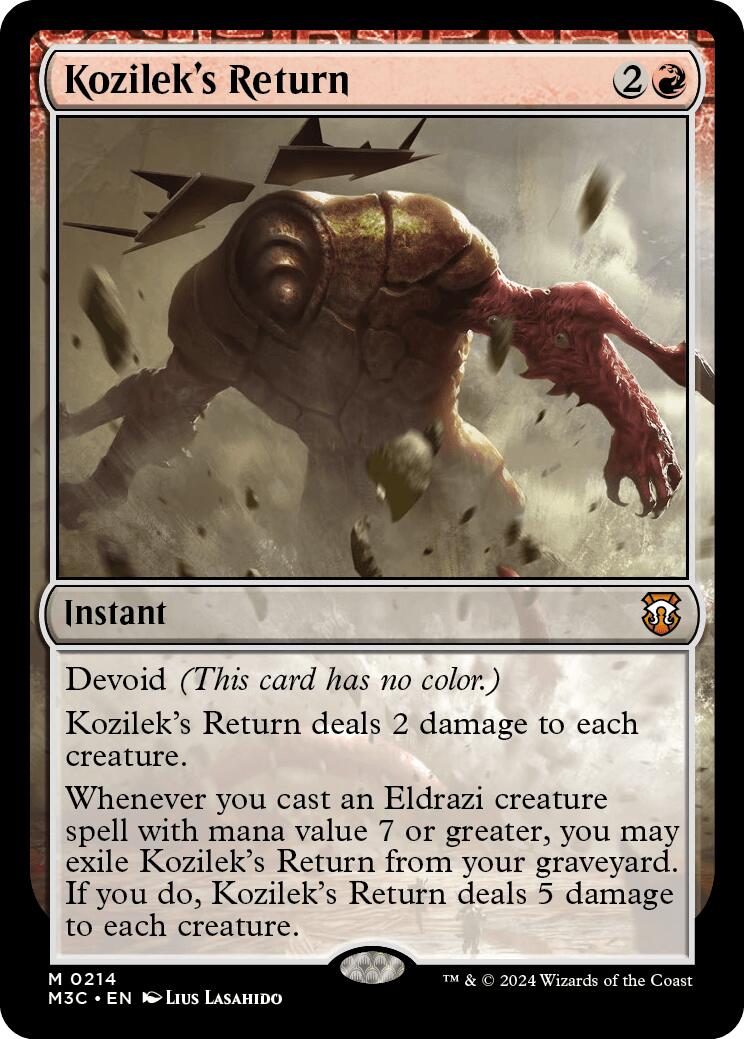Kozilek's Return [Modern Horizons 3 Commander] | Tabernacle Games