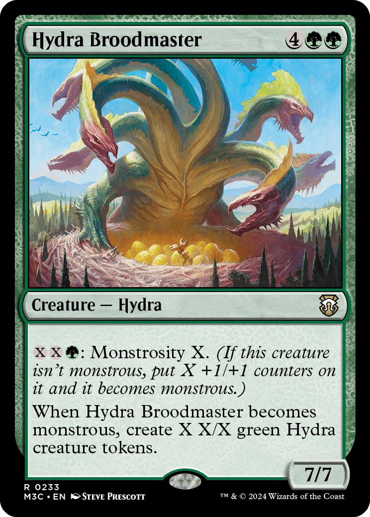 Hydra Broodmaster [Modern Horizons 3 Commander] | Tabernacle Games