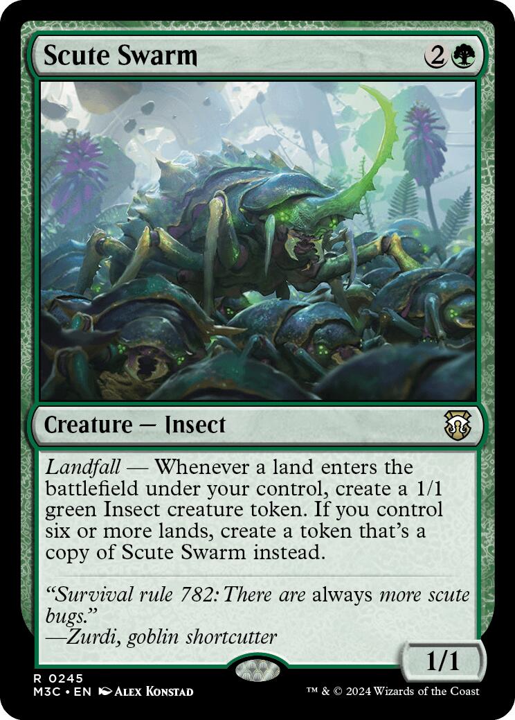 Scute Swarm [Modern Horizons 3 Commander] | Tabernacle Games