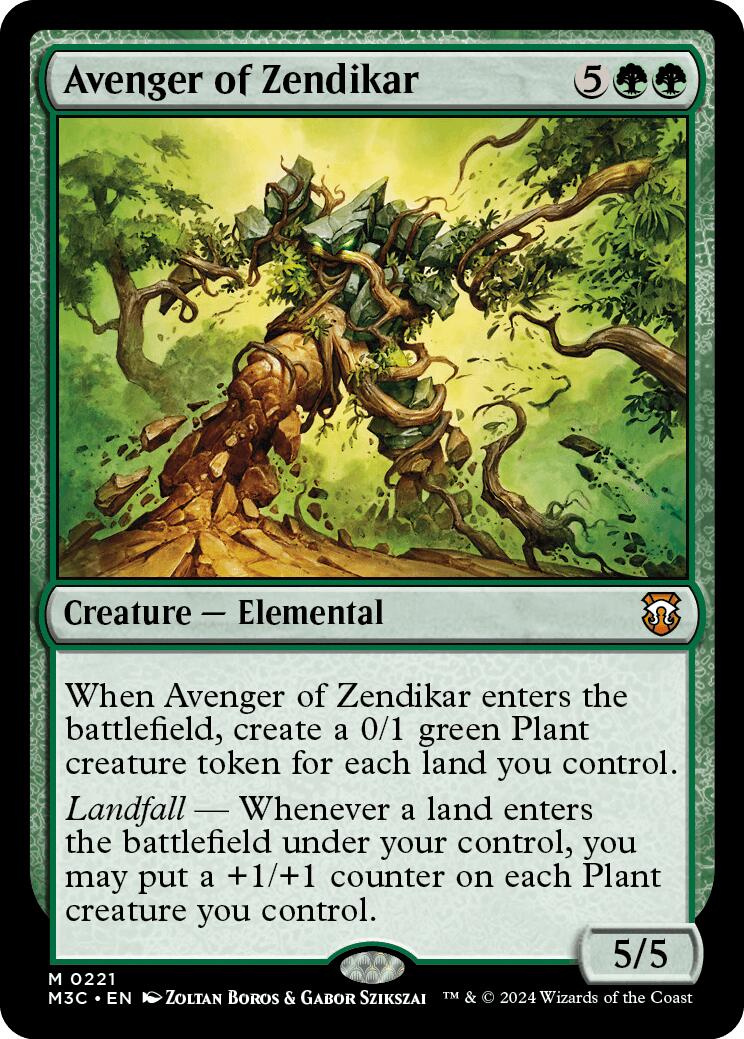 Avenger of Zendikar [Modern Horizons 3 Commander] | Tabernacle Games