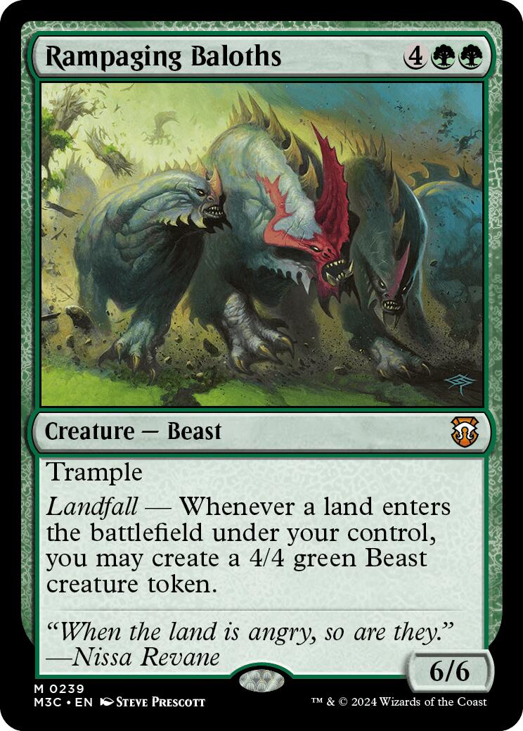 Rampaging Baloths [Modern Horizons 3 Commander] | Tabernacle Games