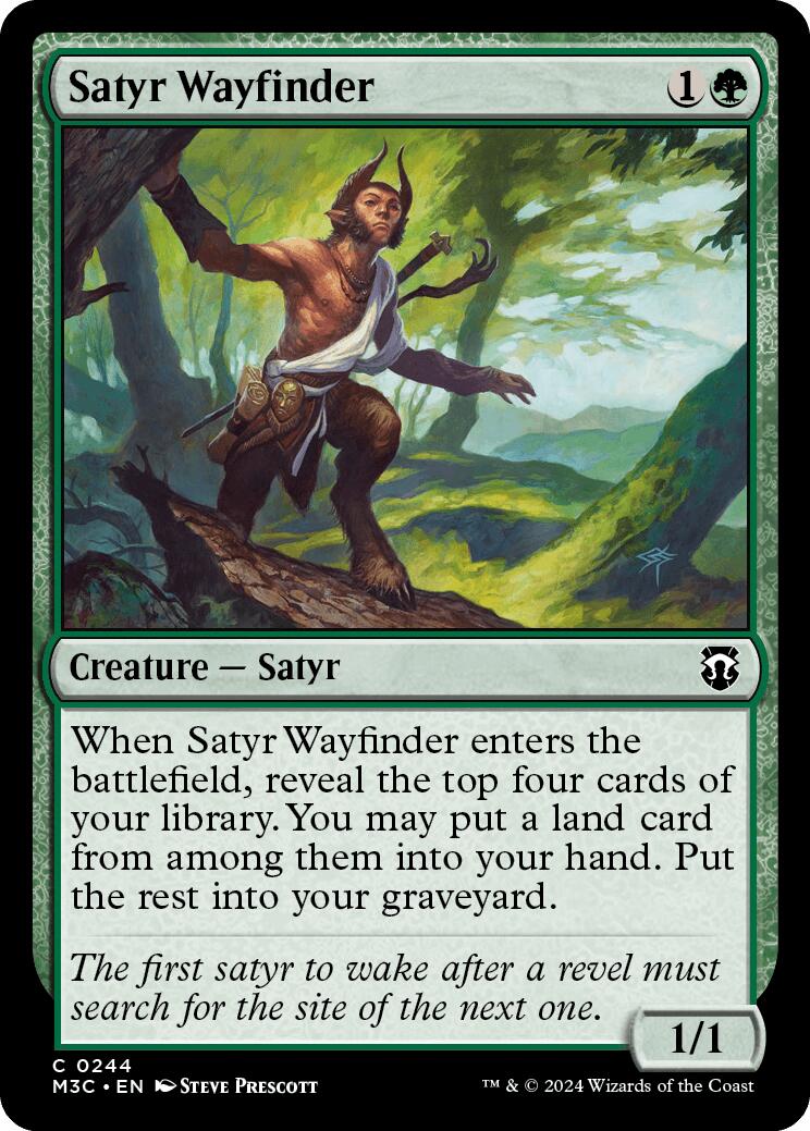 Satyr Wayfinder [Modern Horizons 3 Commander] | Tabernacle Games