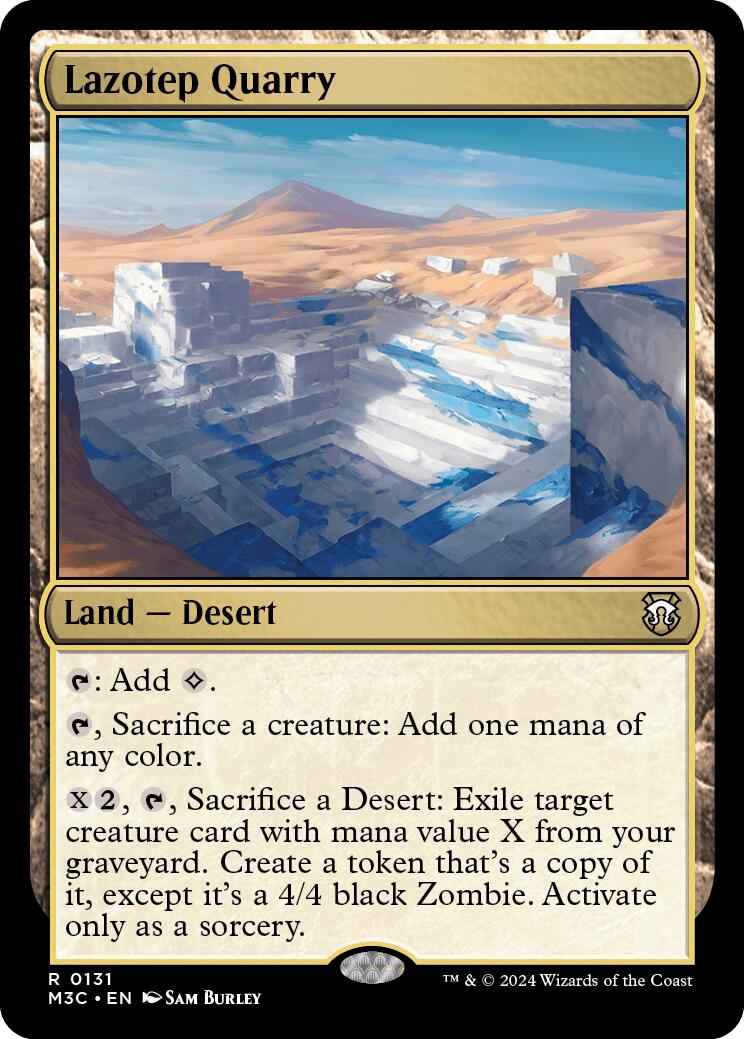 Lazotep Quarry [Modern Horizons 3 Commander] | Tabernacle Games
