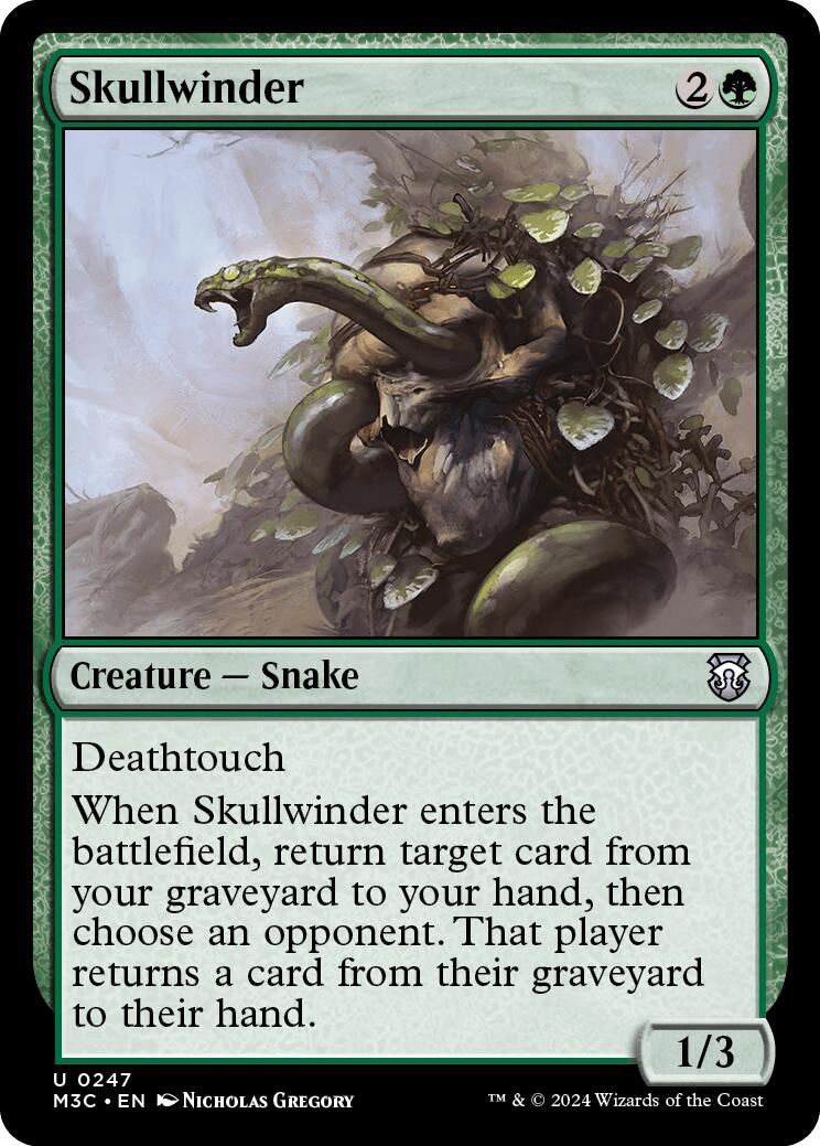 Skullwinder [Modern Horizons 3 Commander] | Tabernacle Games