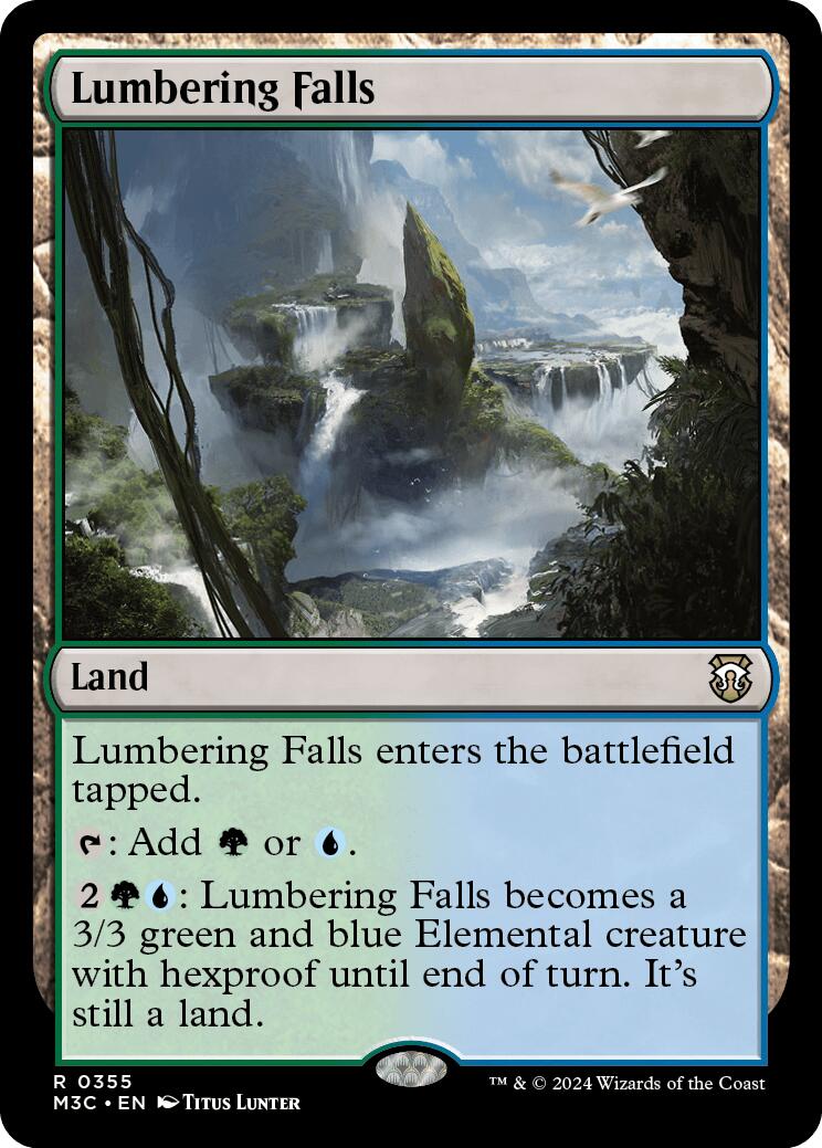 Lumbering Falls [Modern Horizons 3 Commander] | Tabernacle Games