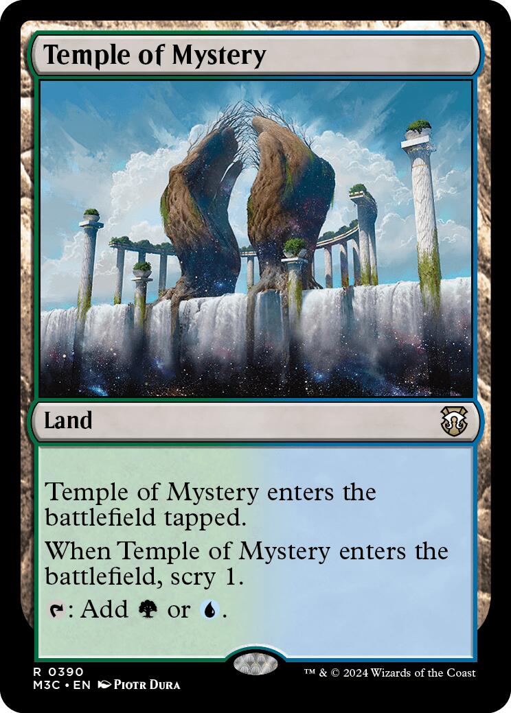 Temple of Mystery [Modern Horizons 3 Commander] | Tabernacle Games