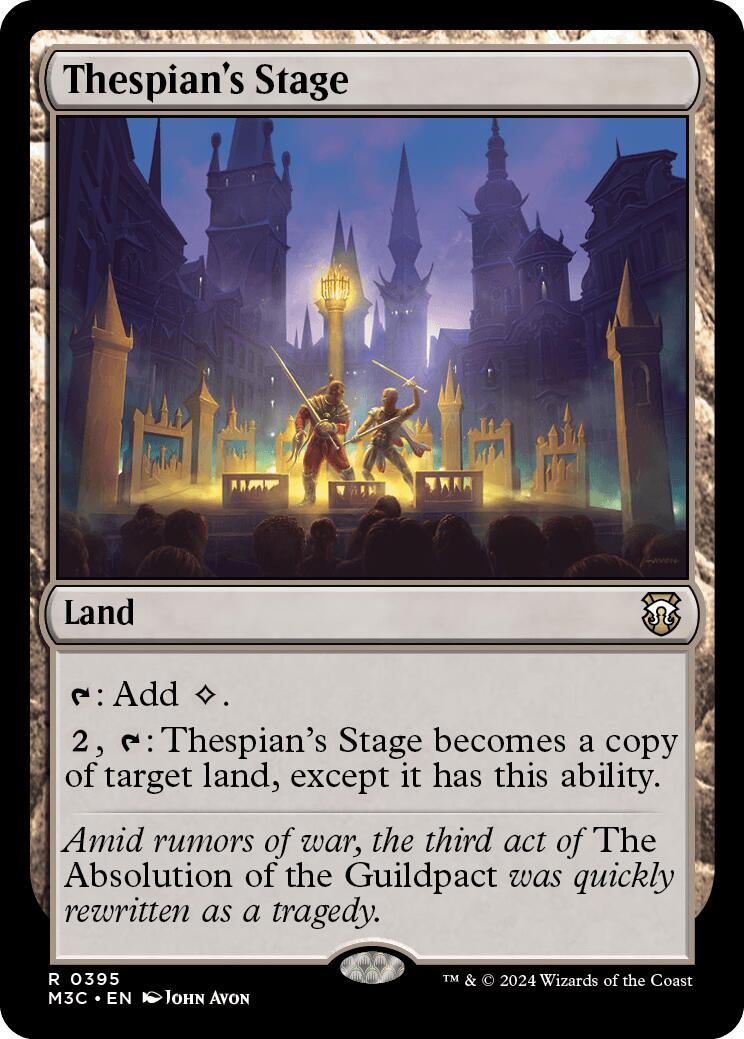 Thespian's Stage [Modern Horizons 3 Commander] | Tabernacle Games