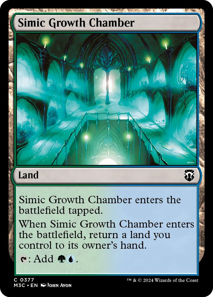 Simic Growth Chamber [Modern Horizons 3 Commander] | Tabernacle Games