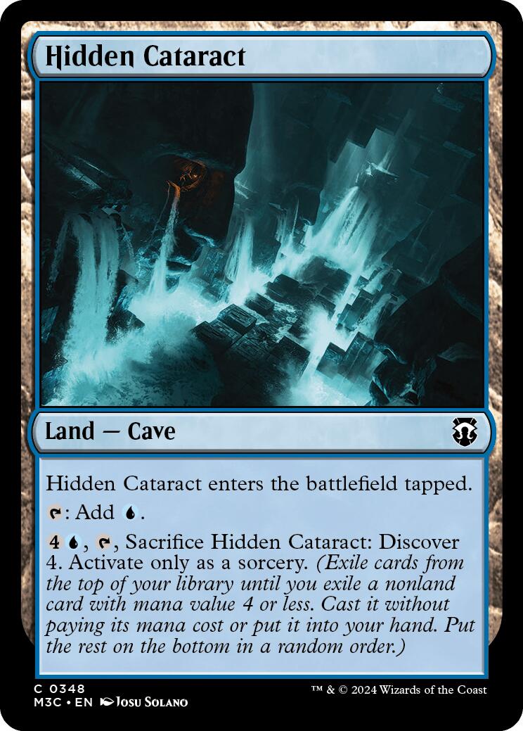 Hidden Cataract [Modern Horizons 3 Commander] | Tabernacle Games