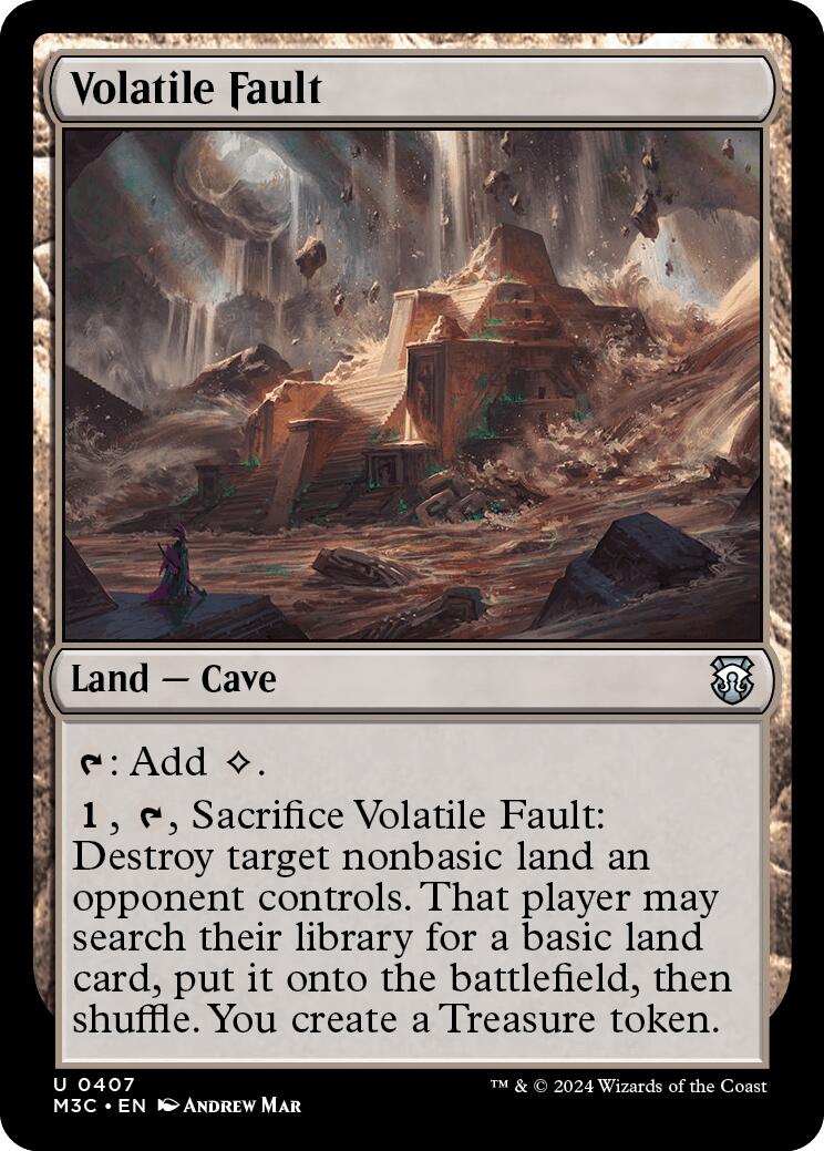 Volatile Fault [Modern Horizons 3 Commander] | Tabernacle Games