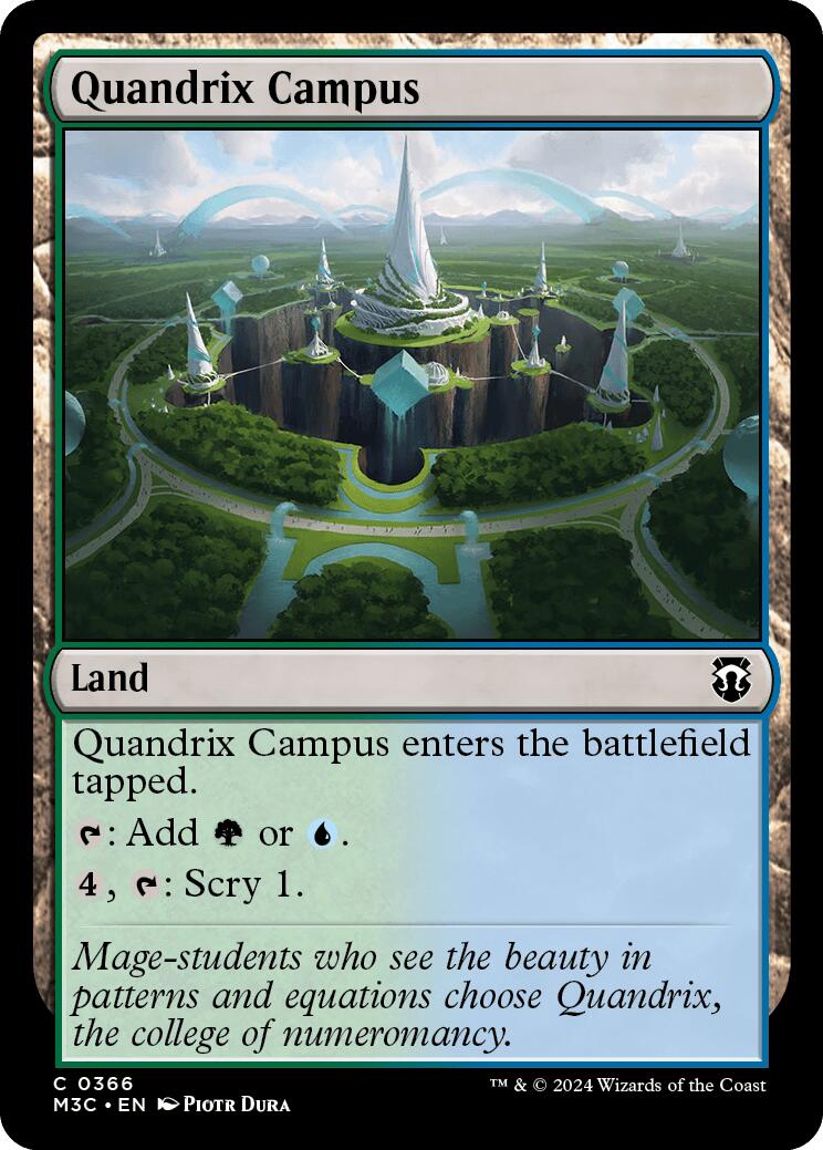 Quandrix Campus [Modern Horizons 3 Commander] | Tabernacle Games