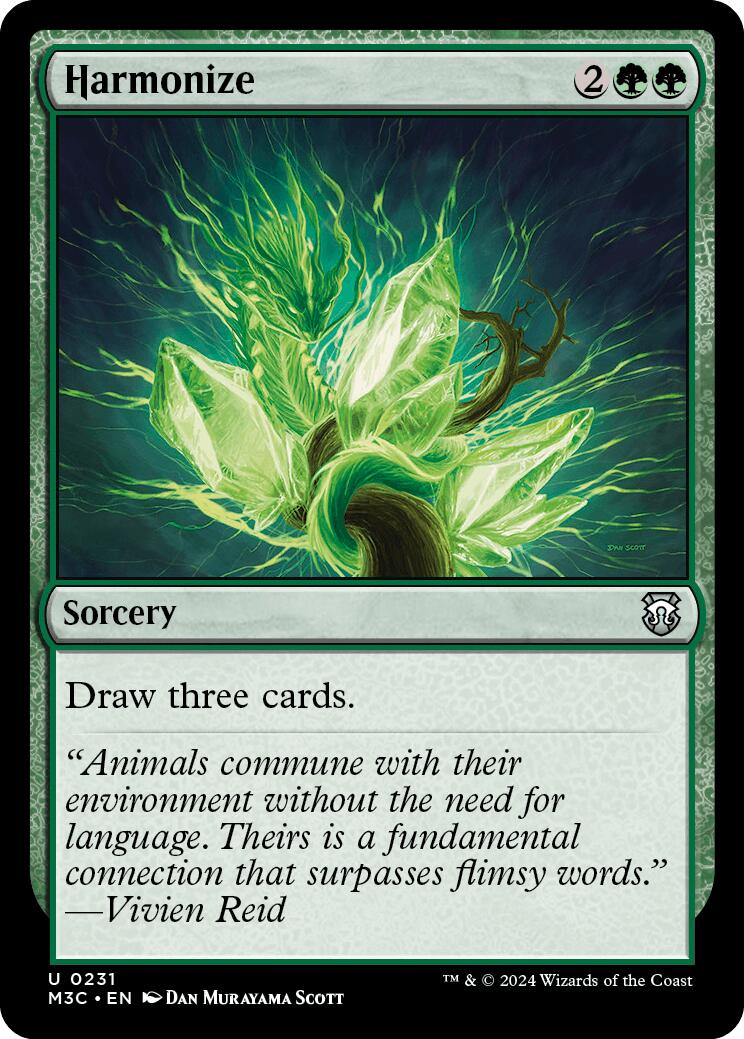 Harmonize [Modern Horizons 3 Commander] | Tabernacle Games