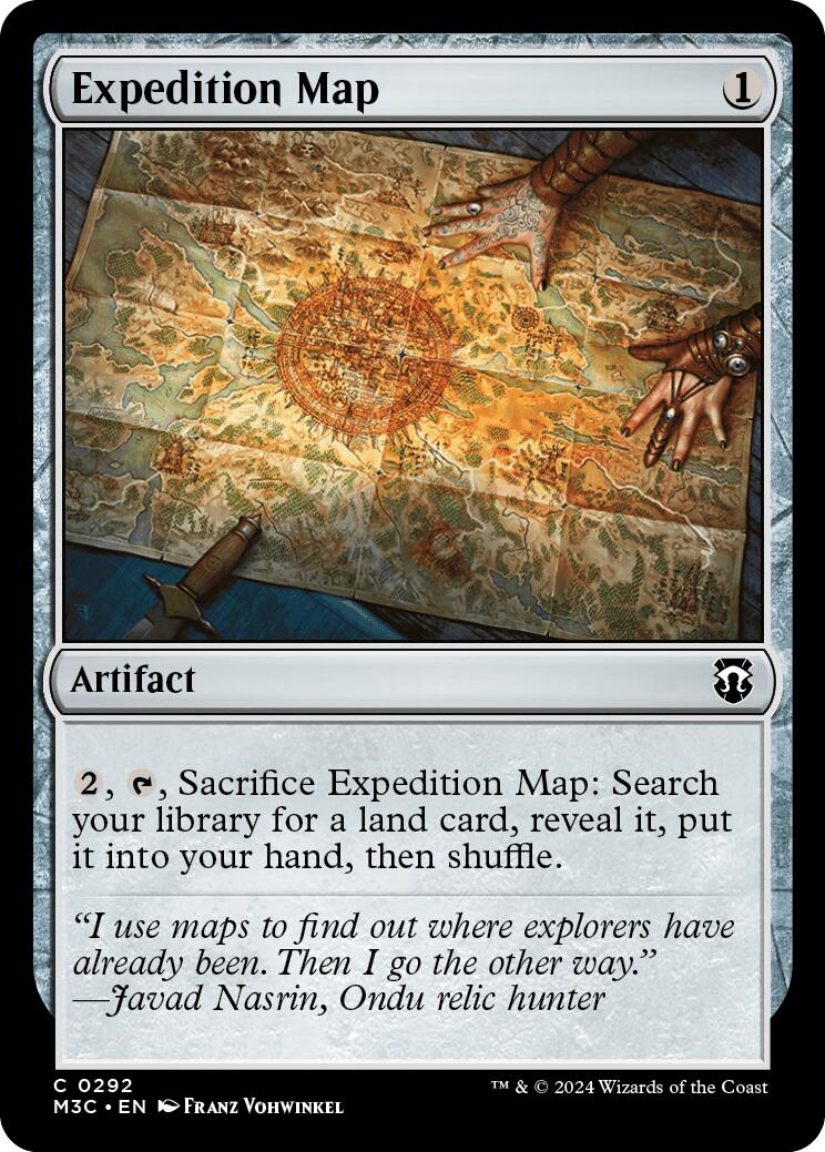 Expedition Map [Modern Horizons 3 Commander] | Tabernacle Games