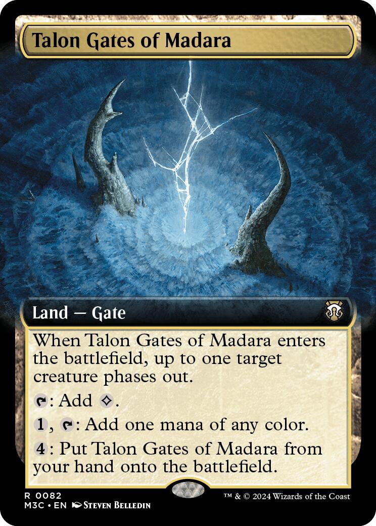 Talon Gates of Madara (Extended Art) [Modern Horizons 3 Commander] | Tabernacle Games