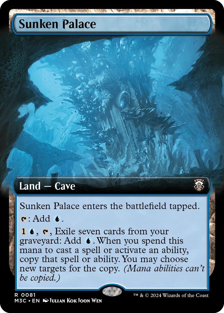 Sunken Palace (Extended Art) [Modern Horizons 3 Commander] | Tabernacle Games
