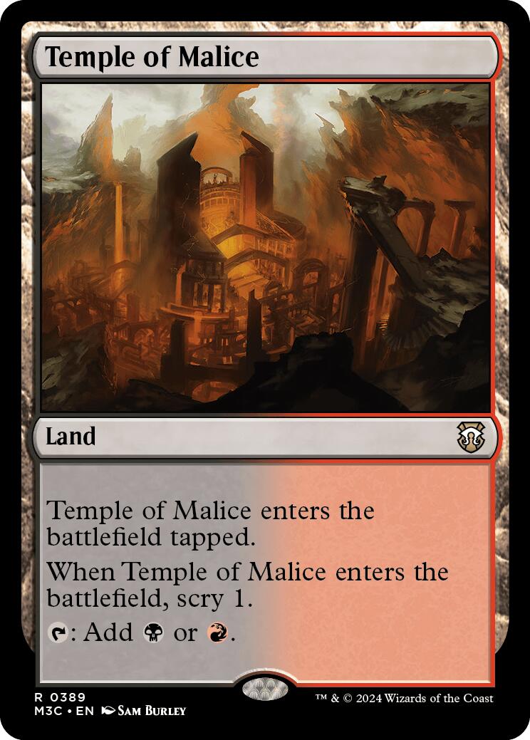 Temple of Malice [Modern Horizons 3 Commander] | Tabernacle Games