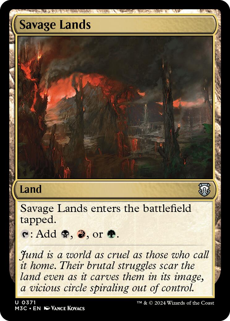 Savage Lands [Modern Horizons 3 Commander] | Tabernacle Games
