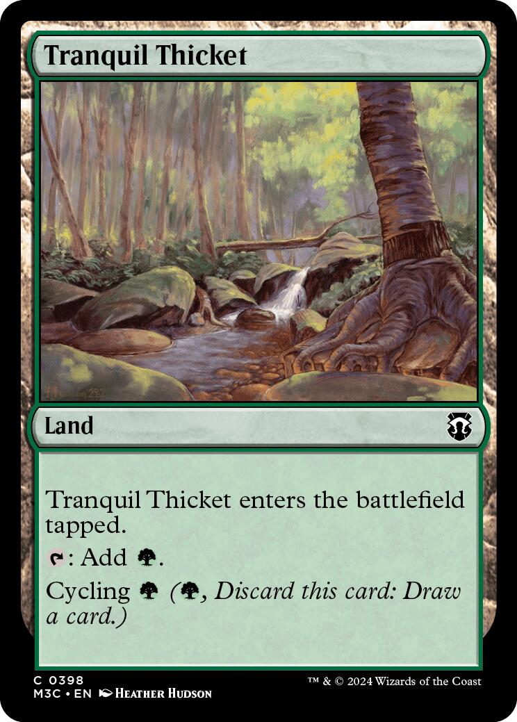 Tranquil Thicket [Modern Horizons 3 Commander] | Tabernacle Games