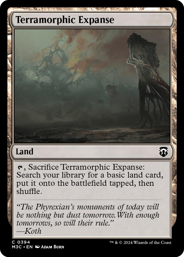 Terramorphic Expanse [Modern Horizons 3 Commander] | Tabernacle Games