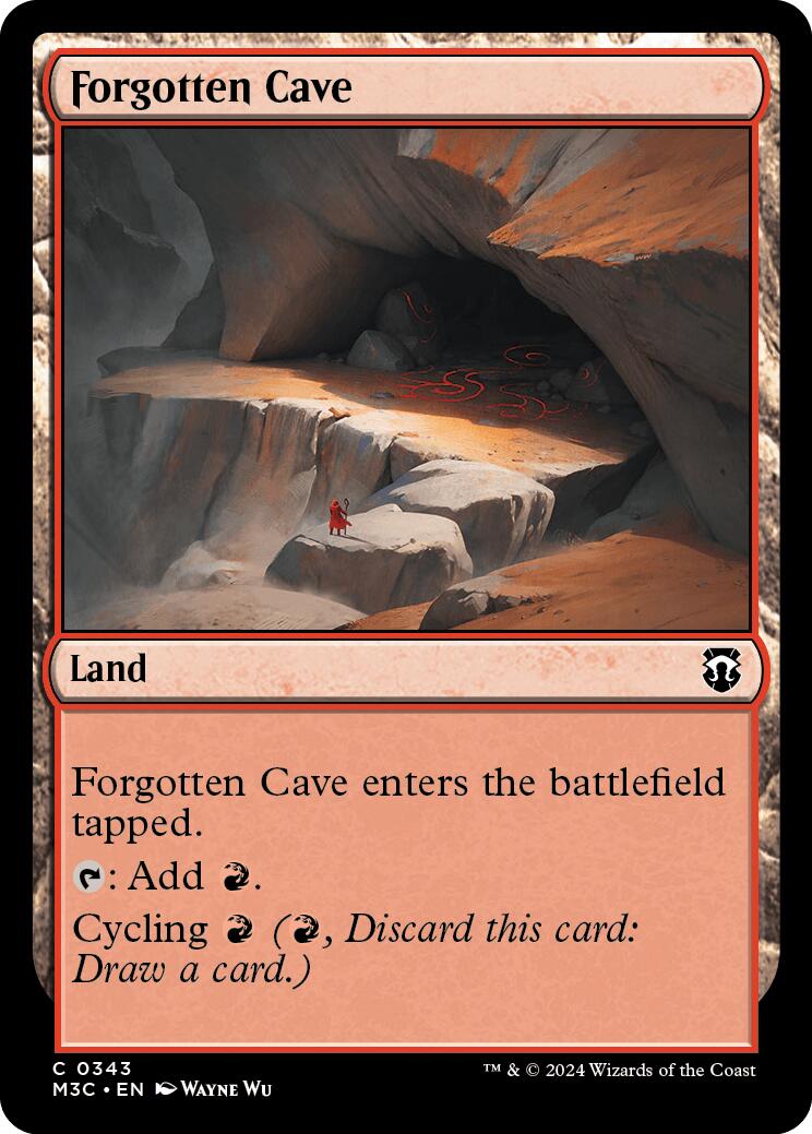 Forgotten Cave [Modern Horizons 3 Commander] | Tabernacle Games