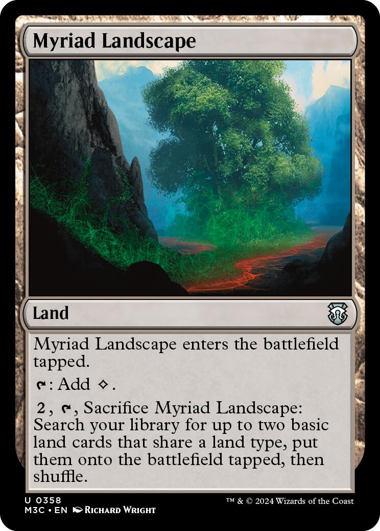Myriad Landscape [Modern Horizons 3 Commander] | Tabernacle Games